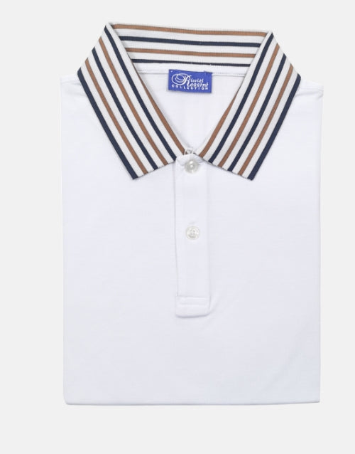 Rossini Italian Golfer White Double Mercerized