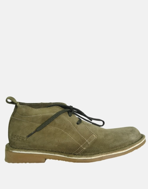 Desert Vellie Olive Suede Boot