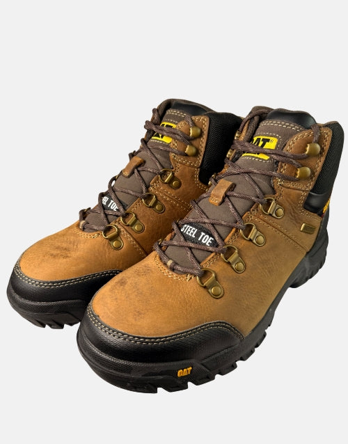 Caterpillar Framework ST S3 WR Seal Brown Steel Toe