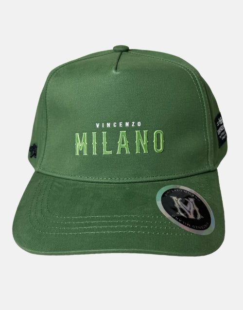 Vincenzo Milano Sage Green Cap