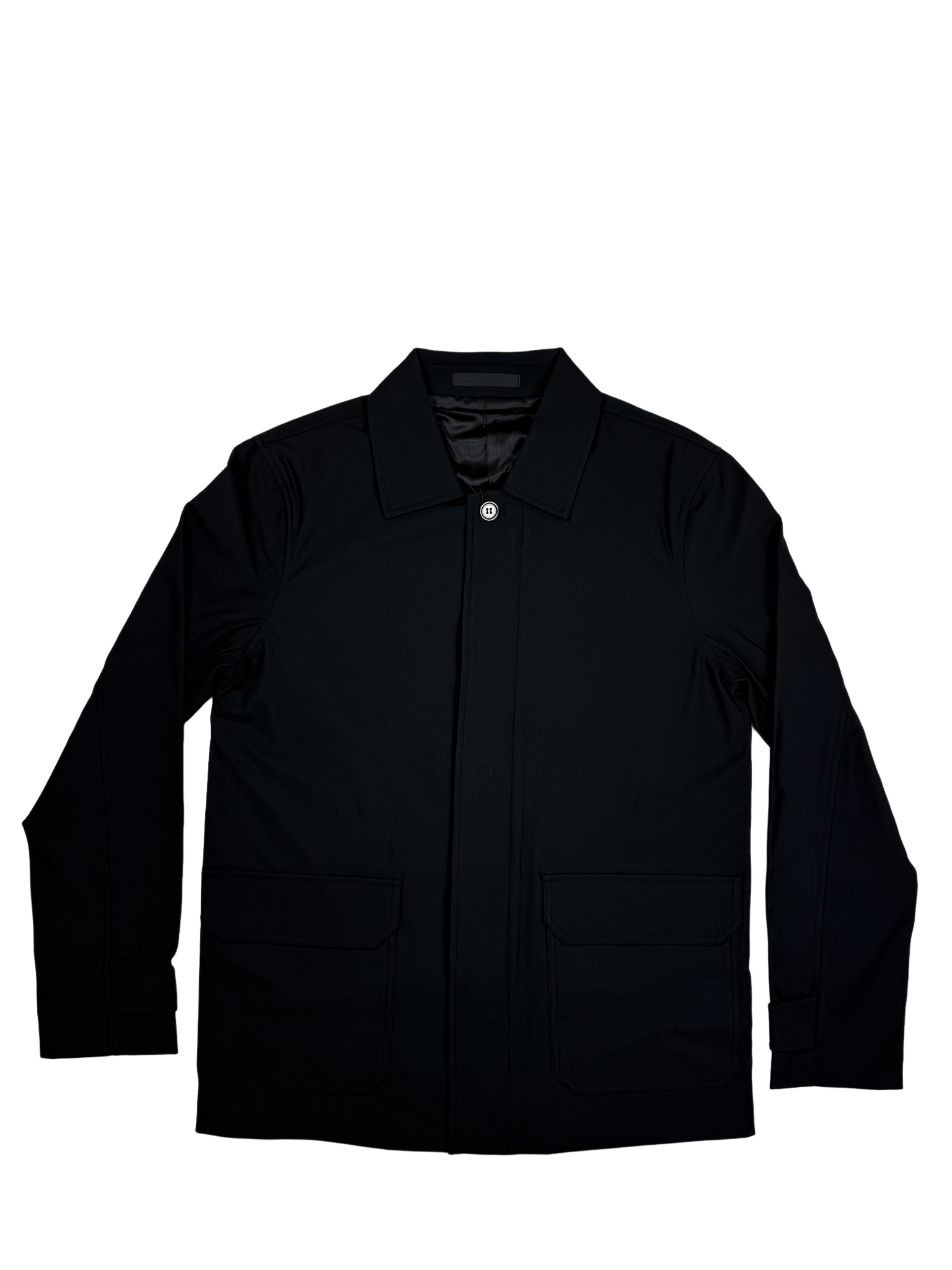 Carducci Black Casual Twin Pocket Jacket