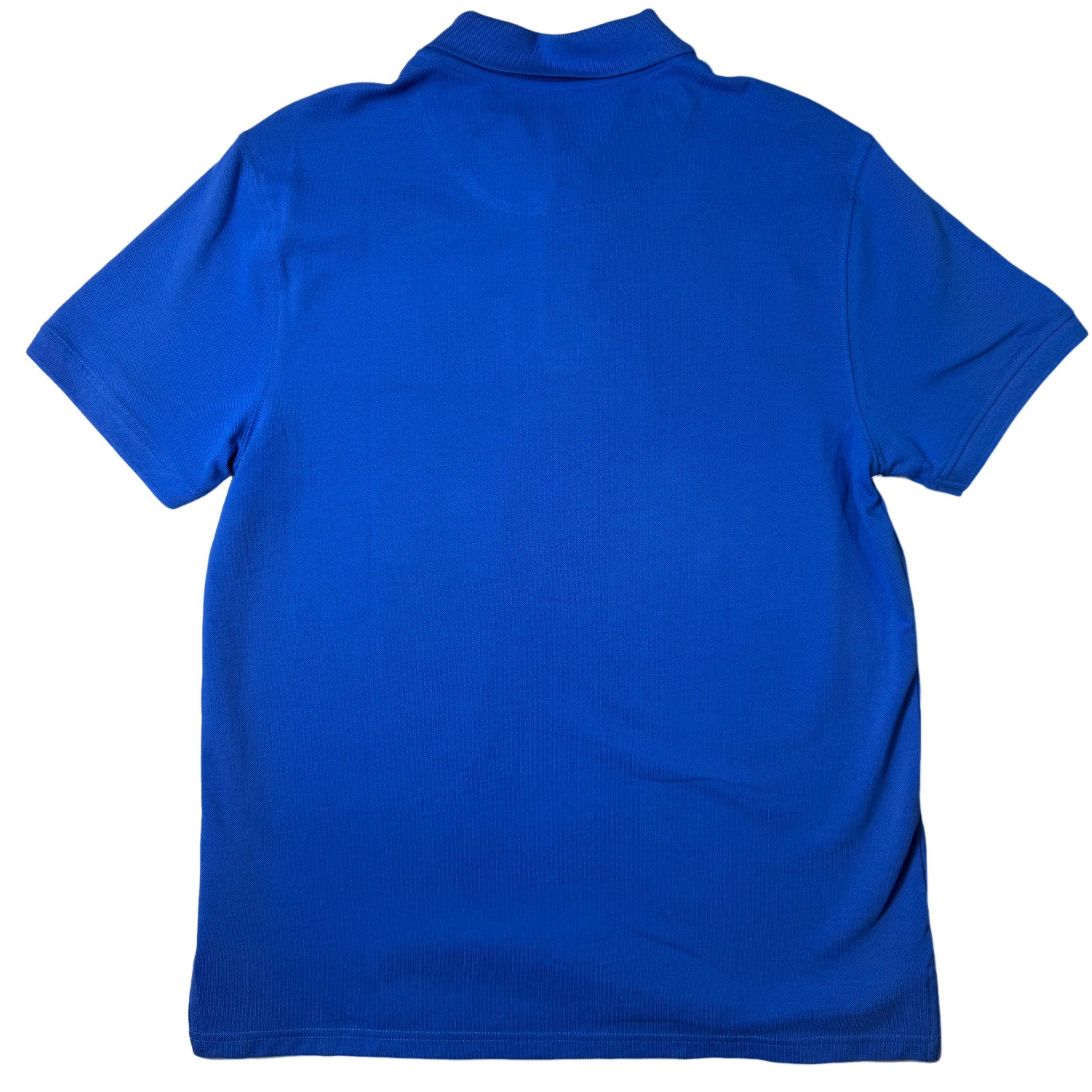 Polo Mens Carter Custom Fit SS Pique Blue Golfer
