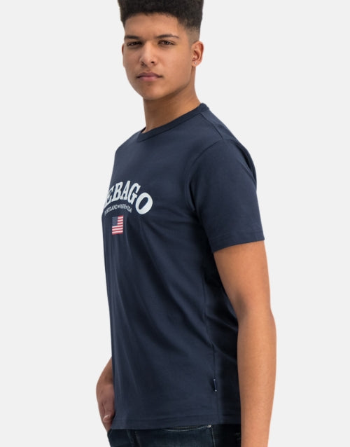 Sebago Rudder T-Shirt  Blue Marine