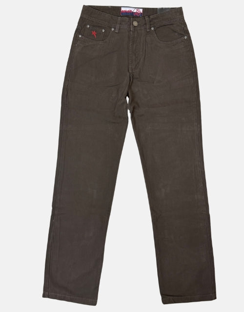 Soviet M Voyager Twill 5PKT Chocolate Jeans