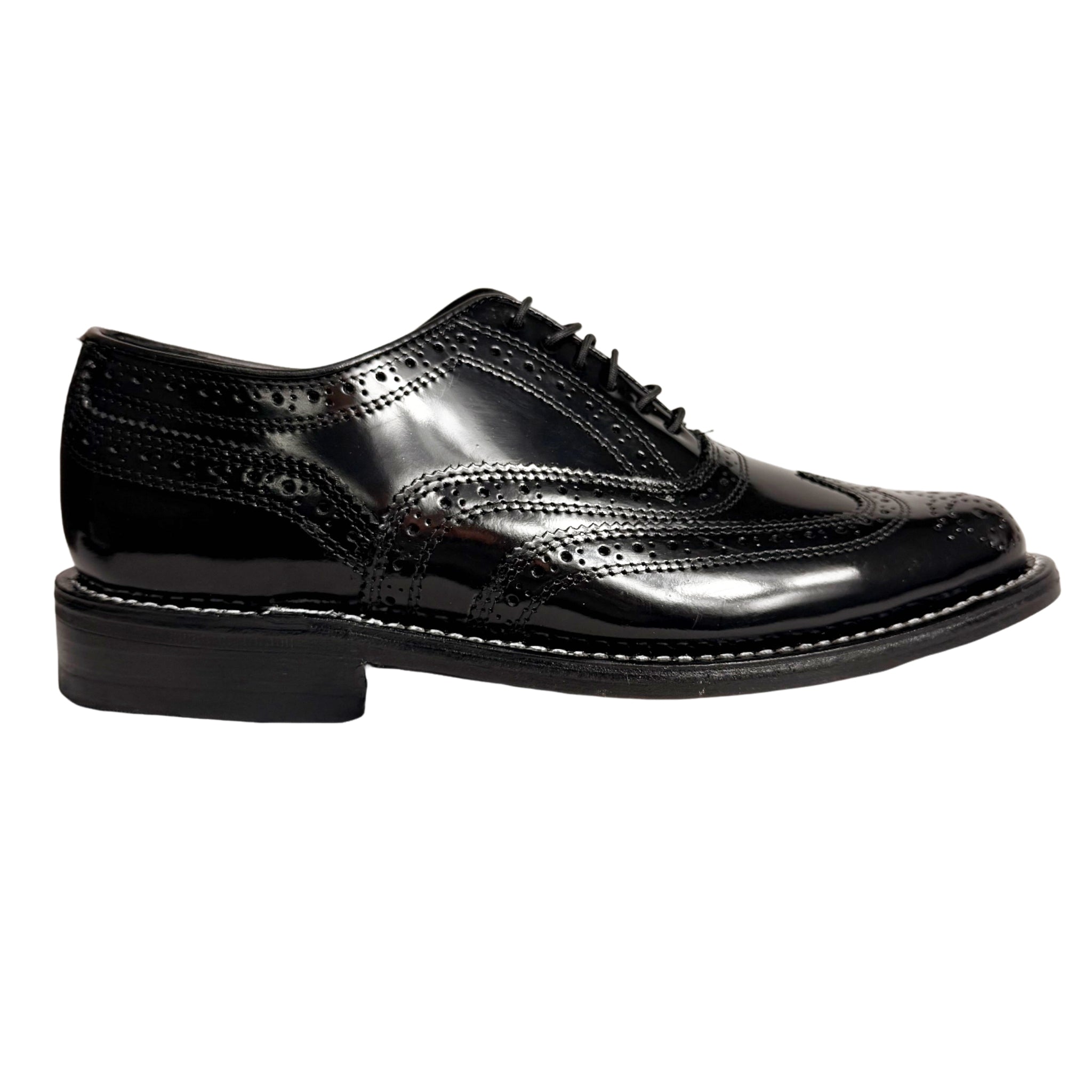 Florsheim Kenmor Black Brogue Shoe