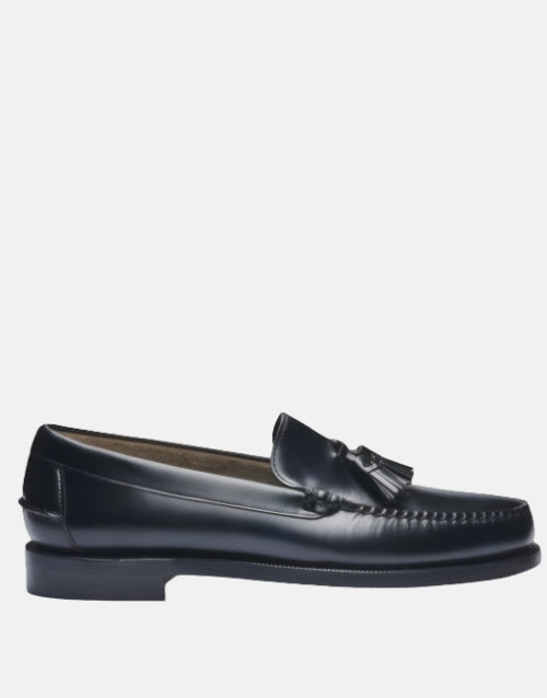 Sebago Leather Bass Classic Will Black Mocassin