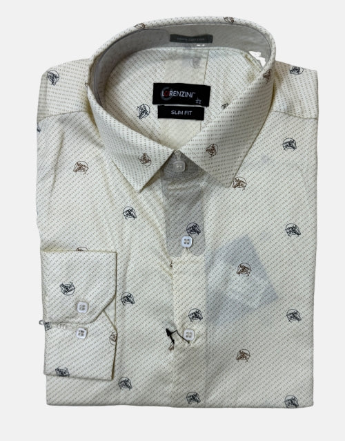Lorenzini LS Stone Slim Fit Shirt