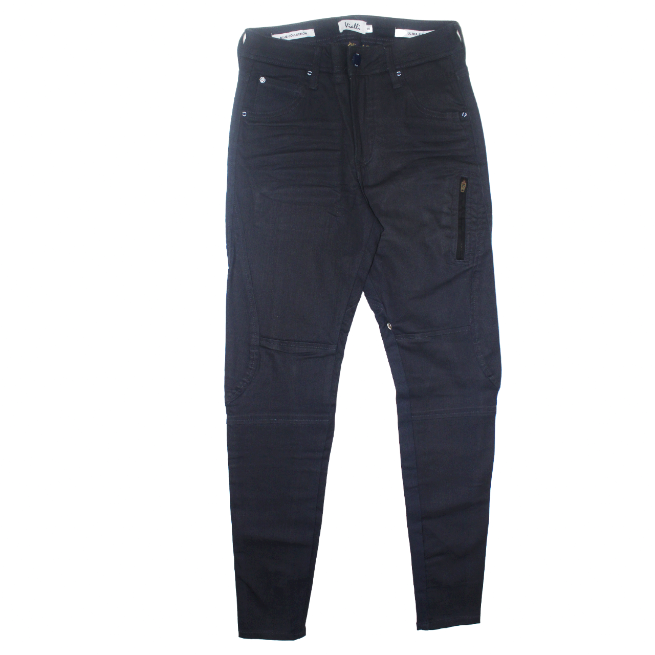 Vialli Ink Blue Denim Ultra Fit Jeans