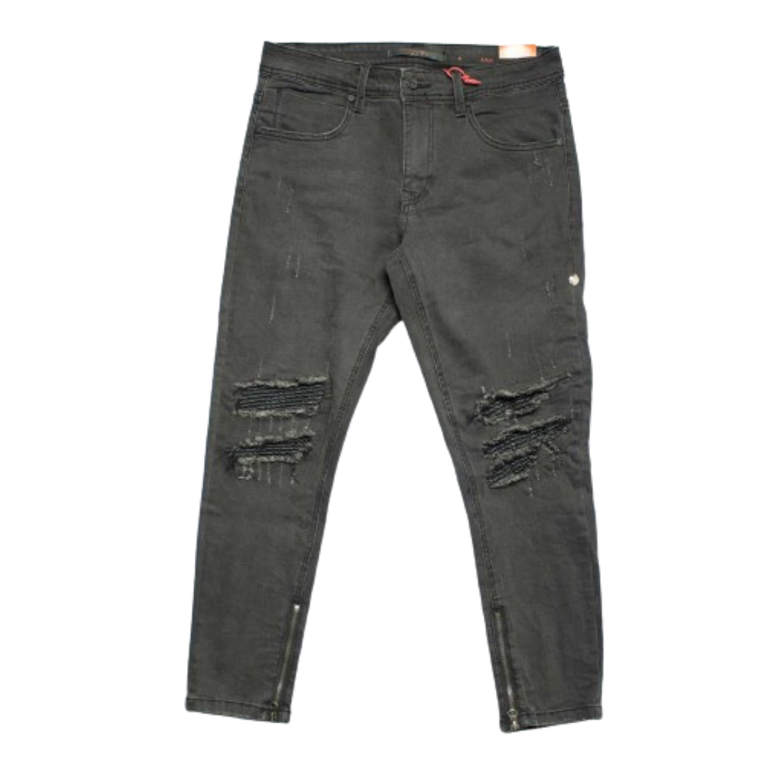 Cutty Solis Denim Black Jeans Ripped