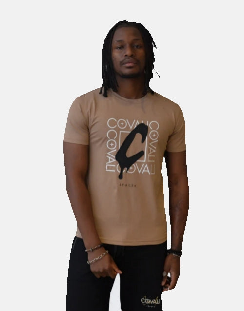 Covali Ceeva Mocha T Shirt