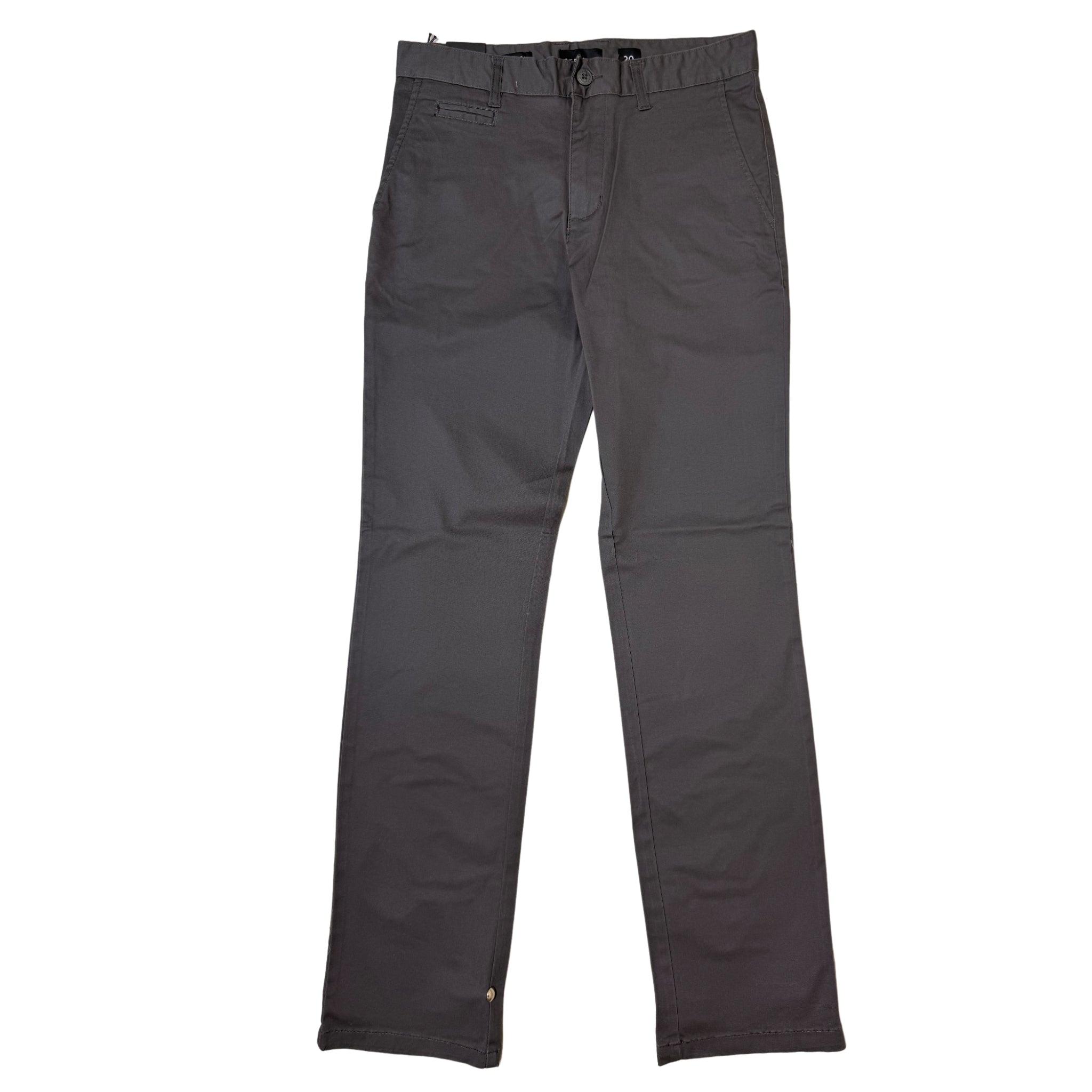 Stephan Dark Grey Stretch Chinos