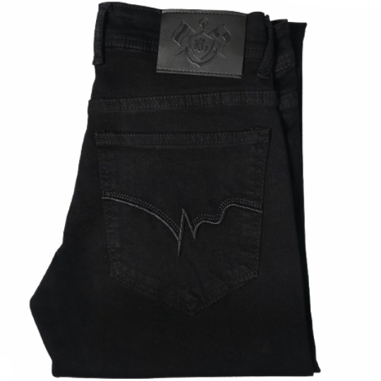 KG Classic Slim Black Jeans