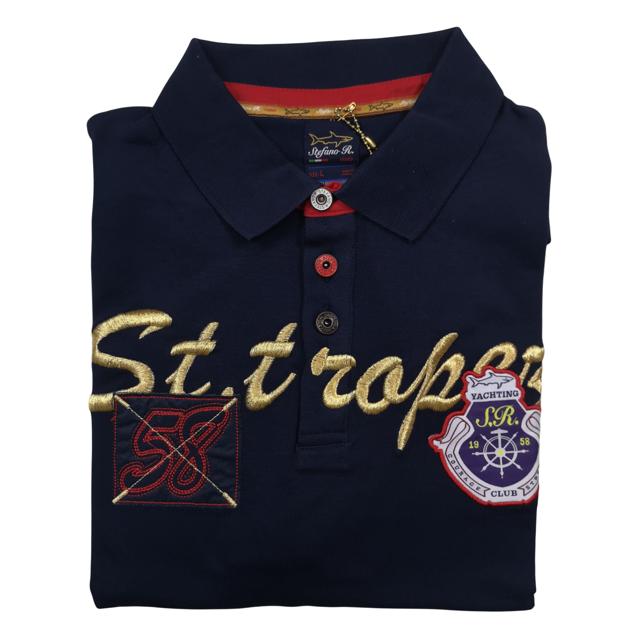 Stefano R Italian Golfer Navy