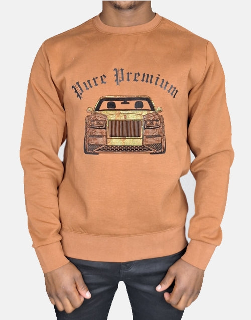 PURE PREMIUM Rico Rust Sweater