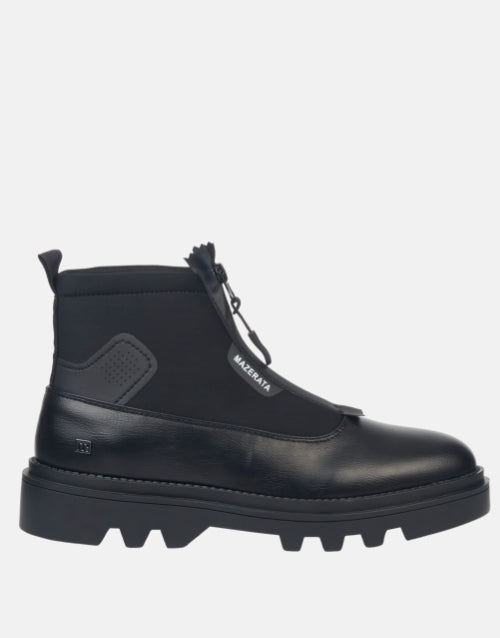 Mazerata Black Ankle Boots