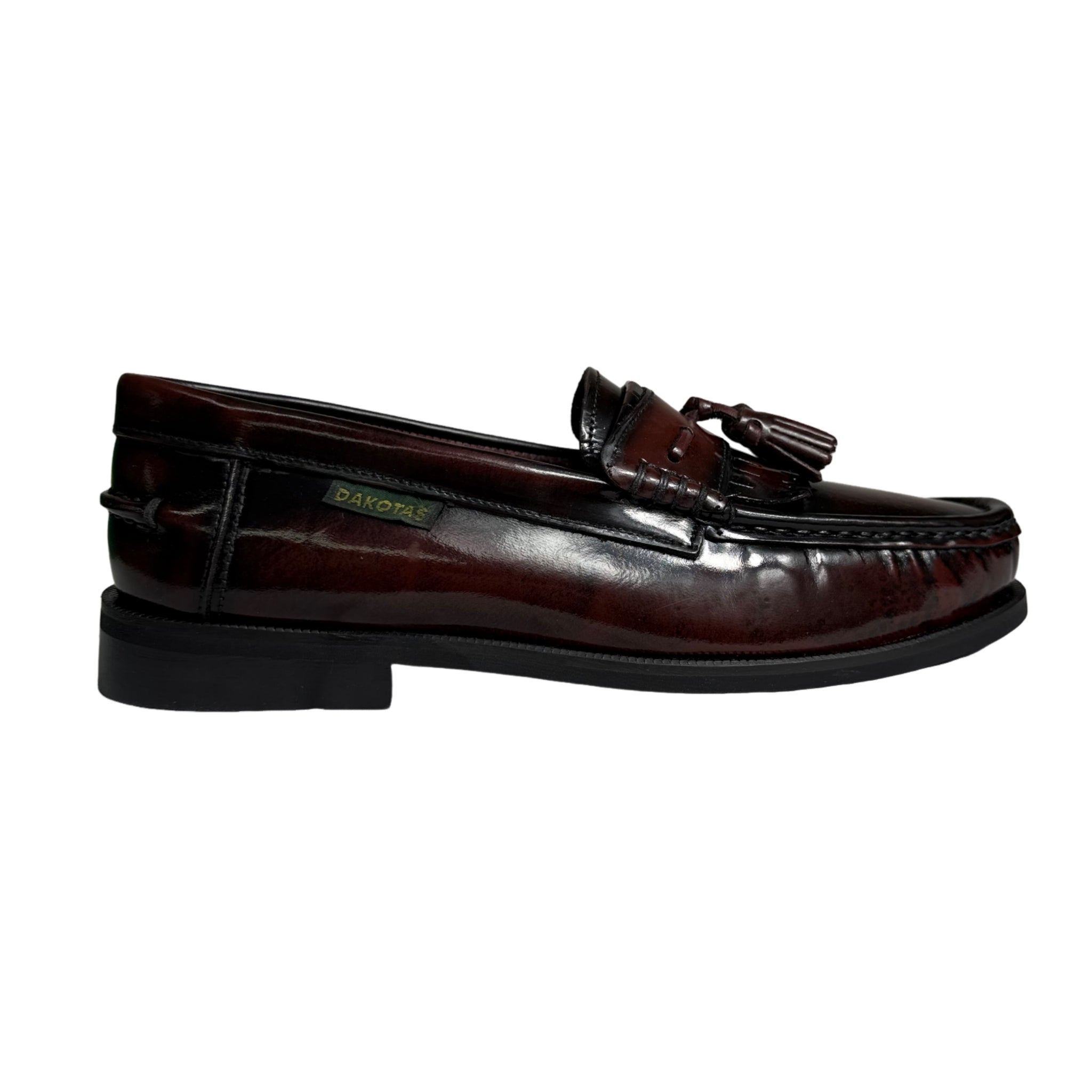 Dakotas Tassel Burgundy Hi-Shine Moccasin