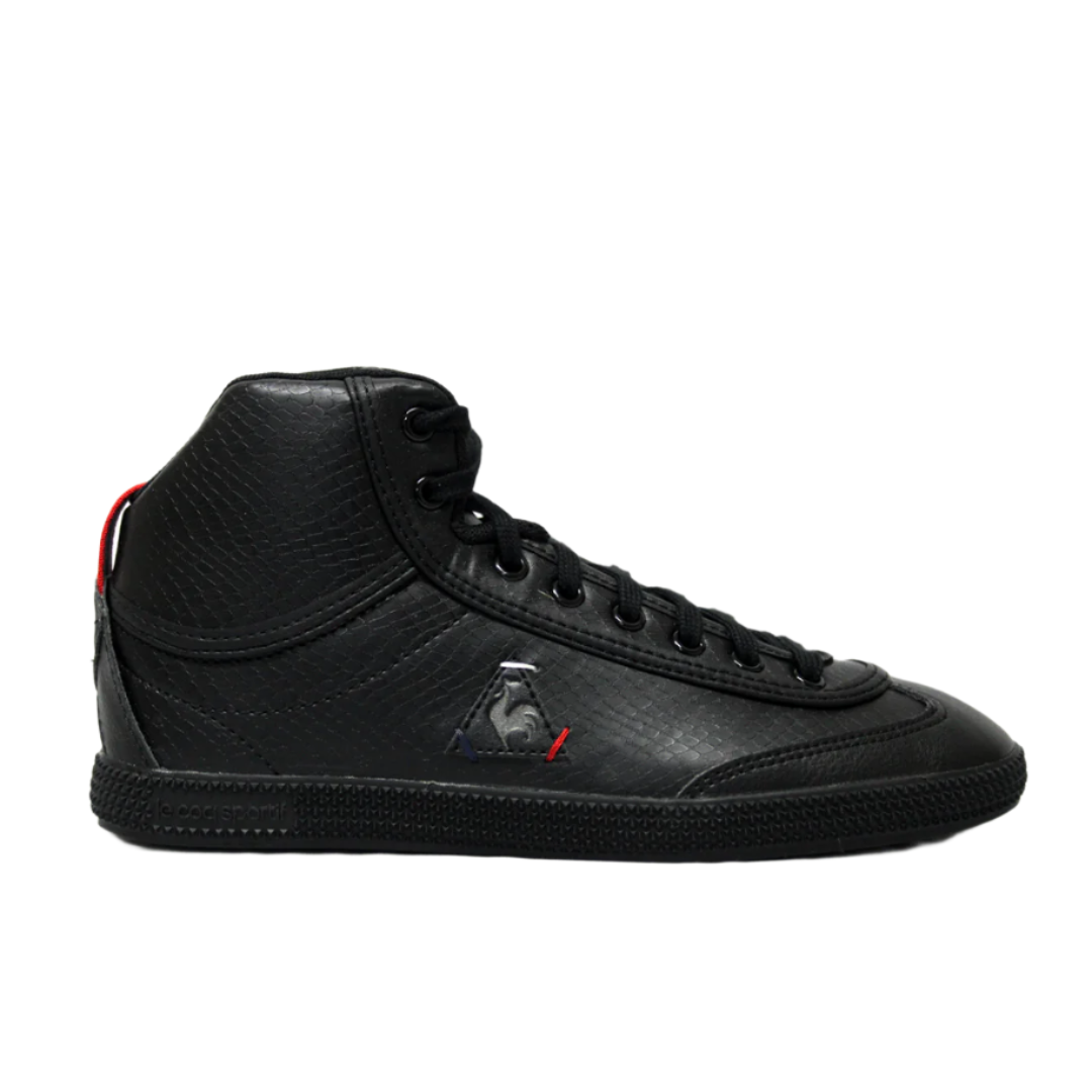 Lecoq Sportif Provencale Mid Black Sneaker