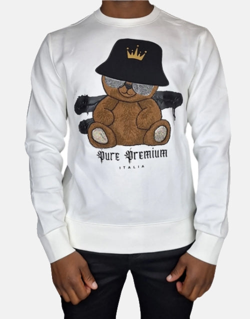 PURE PREMIUM Namek White Sweater