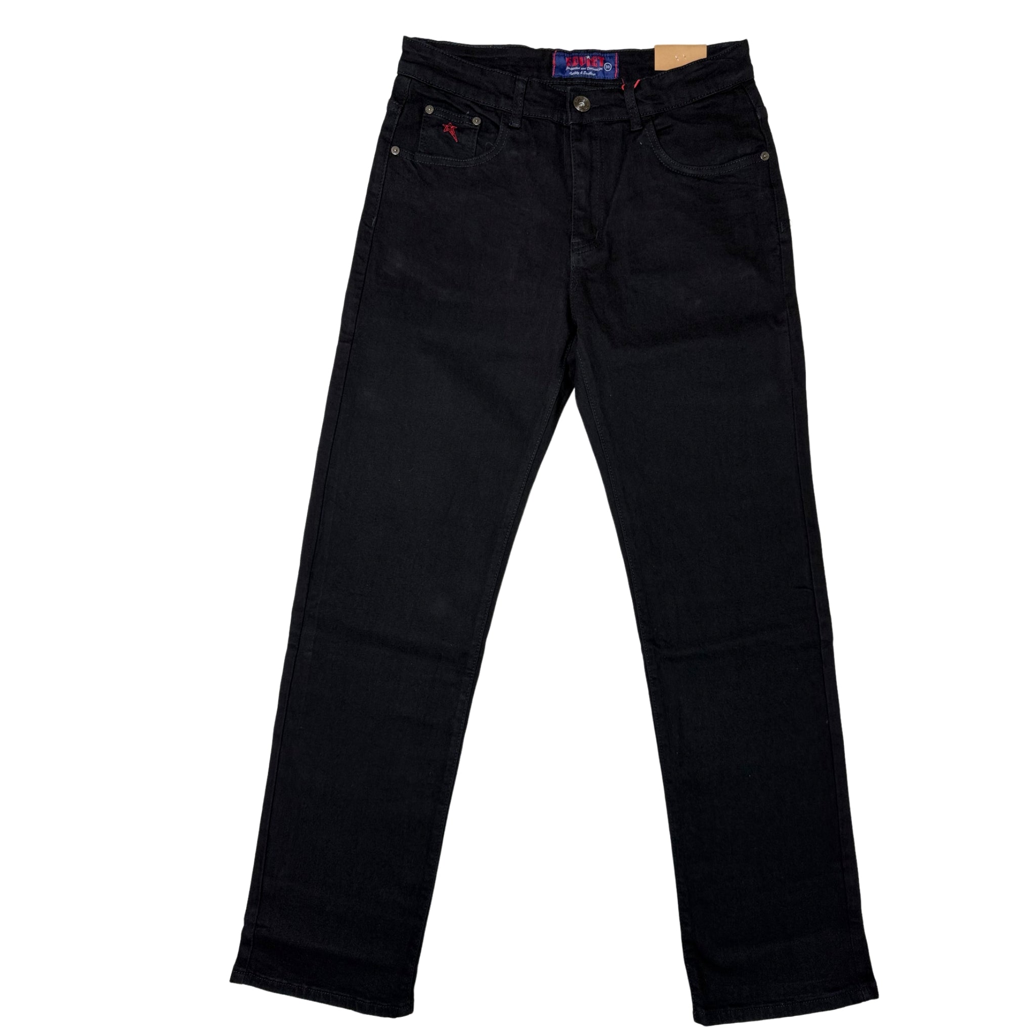 Soviet Black Regular Fit Jeans