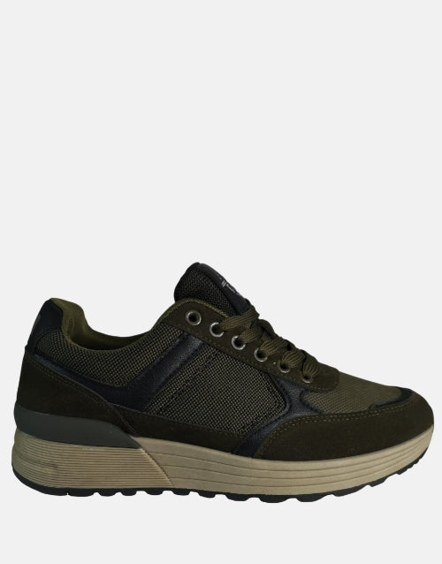 K Star 7 Harlin Olive Smart Casual Sneaker