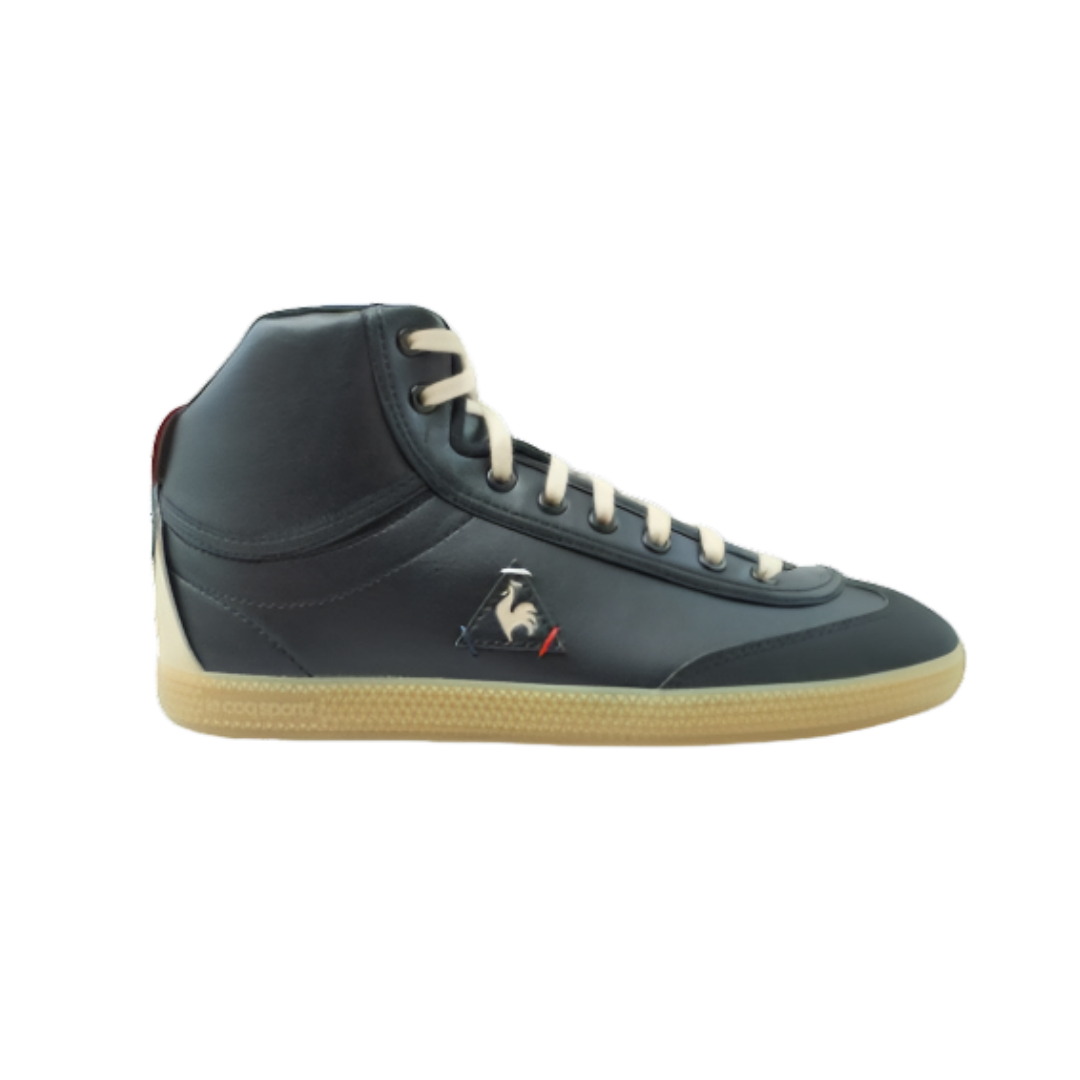 Lecoq Sportif Provencale Mid Black Sneaker