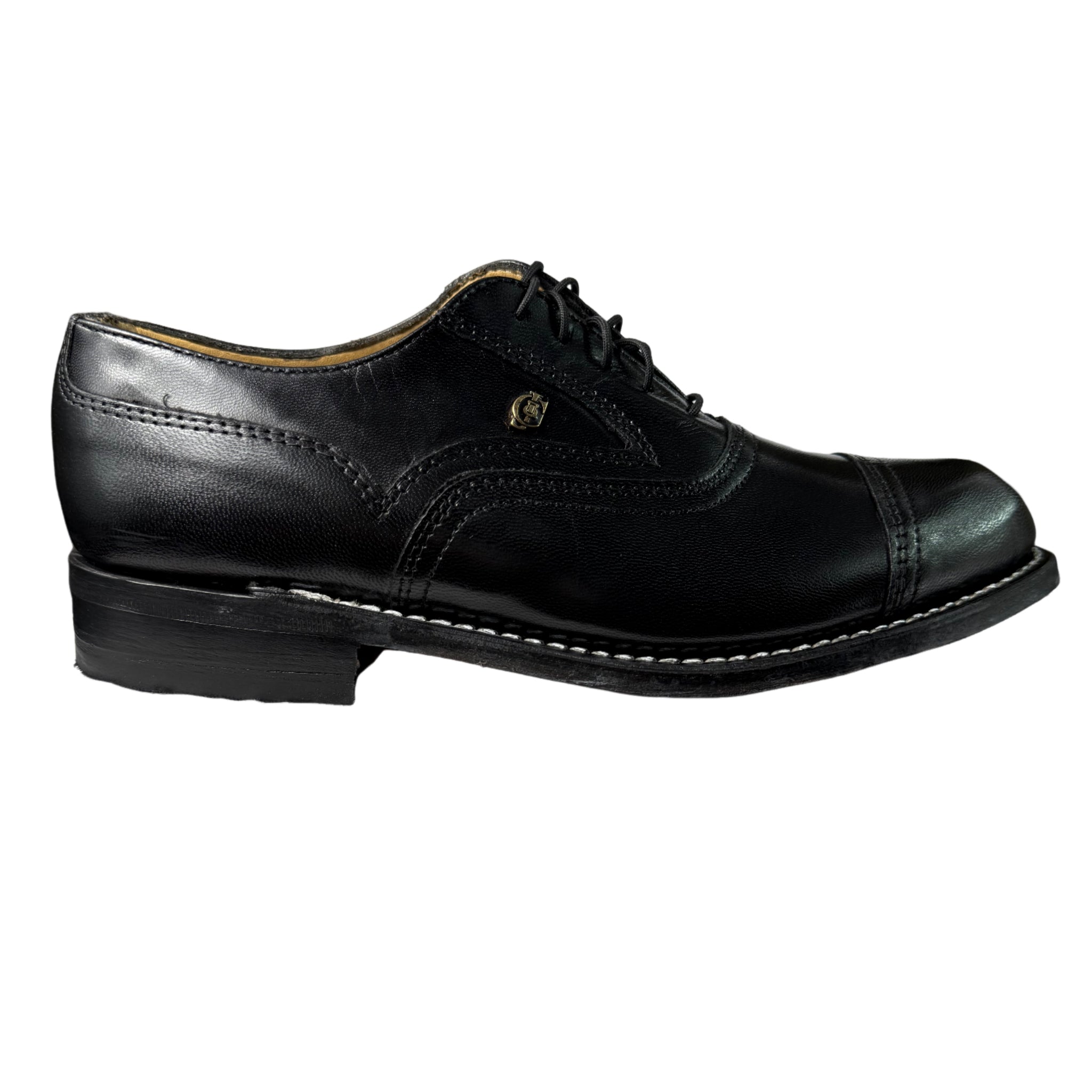 Crockett & Jones Waylon Black Glace Kid
