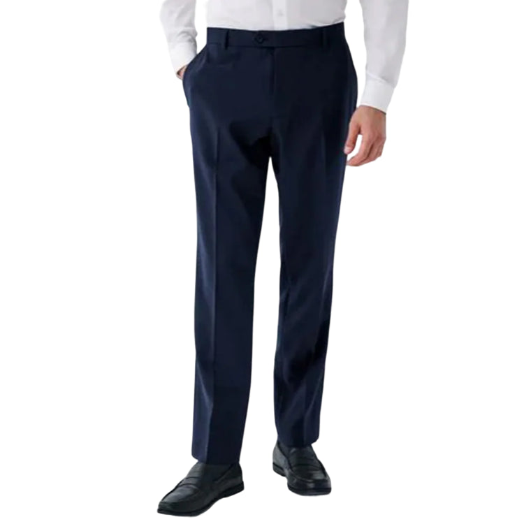 VIYELLA Wool Touch WINDSOR NIGHT BLUE Trouser