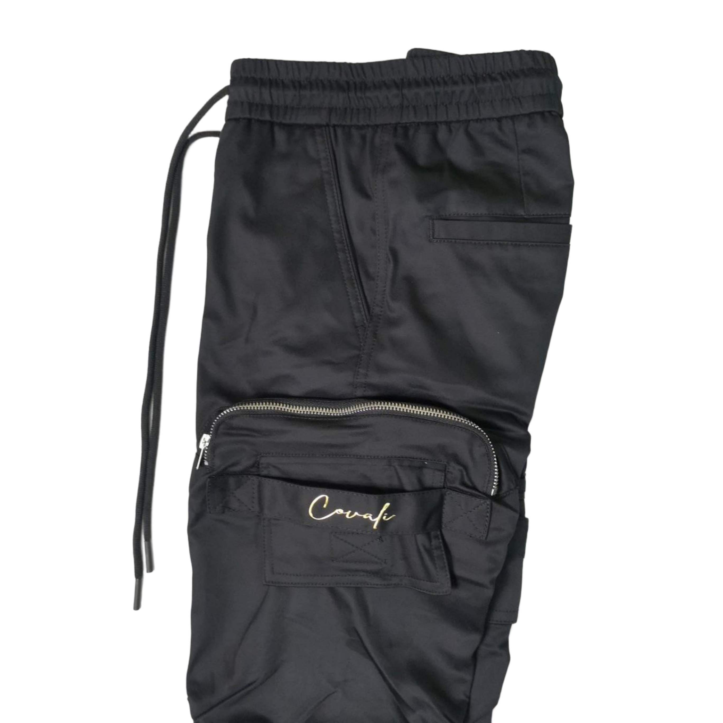 COVALI Cargo Black Cargo Pants