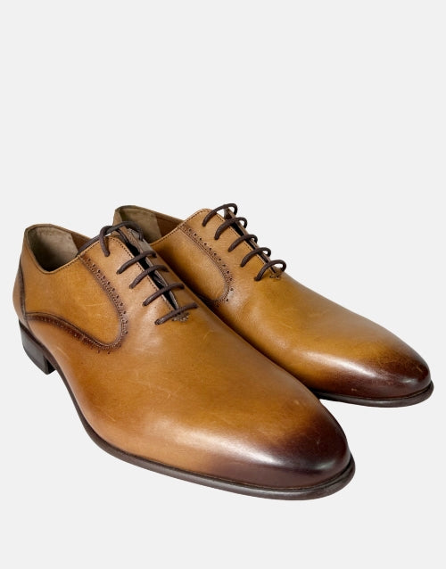 Calvano Tan Lace Up