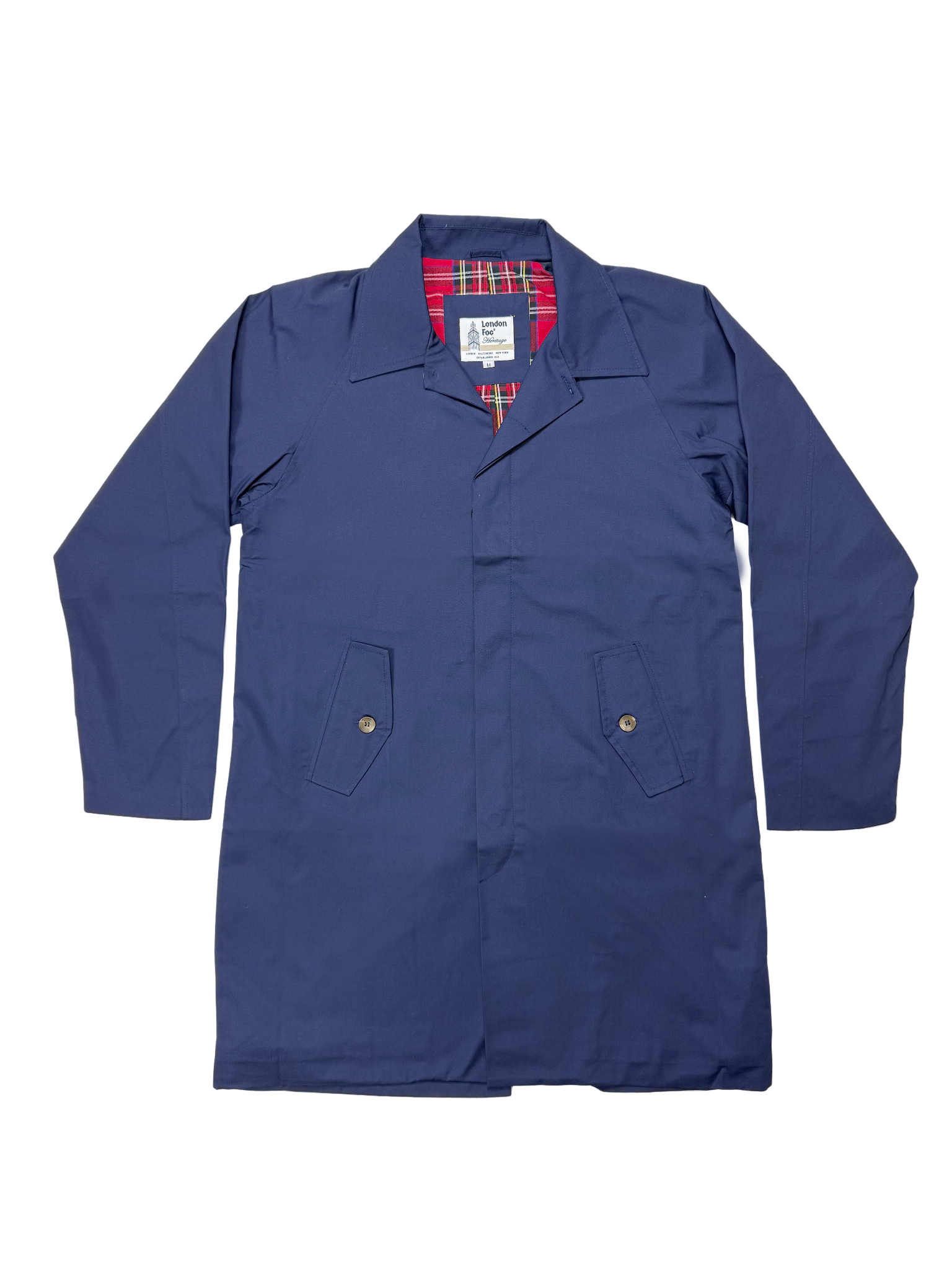 LONDON FOG Andes Navy Long 3/4 Coat