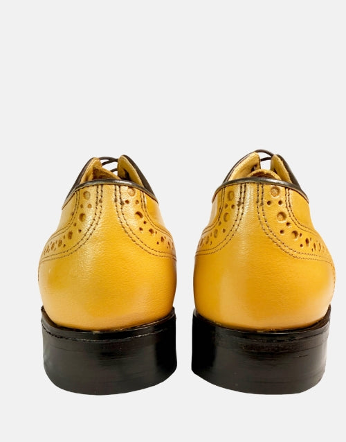 Crockett & Jones Brayden Leather Biscuit Buffcalf Shoe