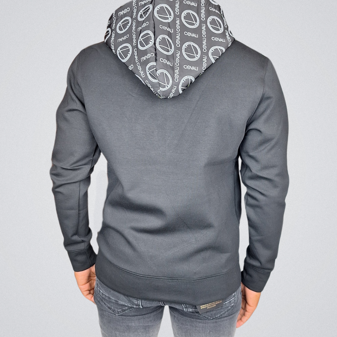 COVALI Matera Black Hoodie