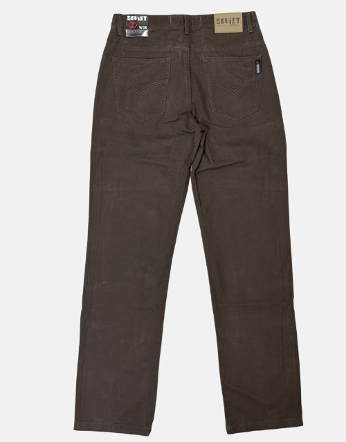 Soviet M Voyager Twill 5PKT Chocolate Jeans