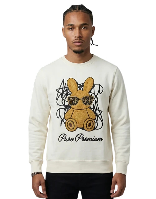 PURE PREMIUM Vasto Ecru Sweater
