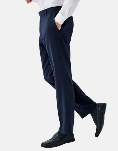 VIYELLA Wool Touch WINDSOR NIGHT BLUE Trouser