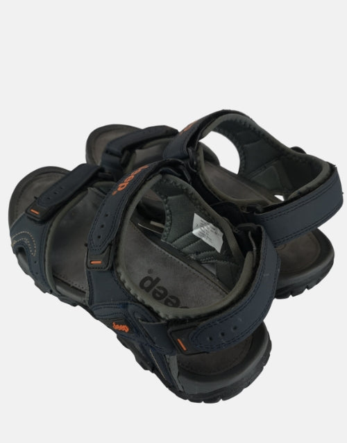 Jeep Hurricane Sandals Navy