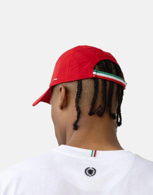 Borelli Red Fiorenzo Peak Cap
