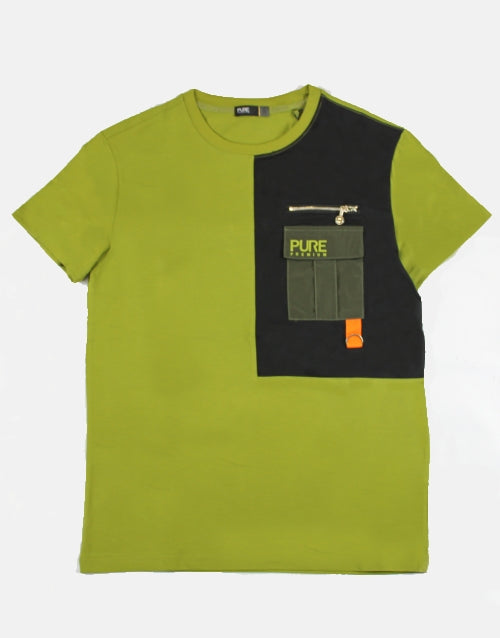 Pure Premium Uzzi Olive T Shirt