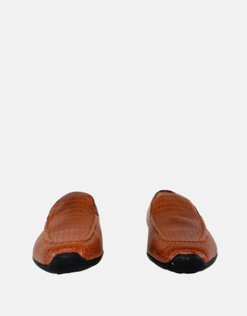 RM x MMS CROC Italian LEATHER RUST