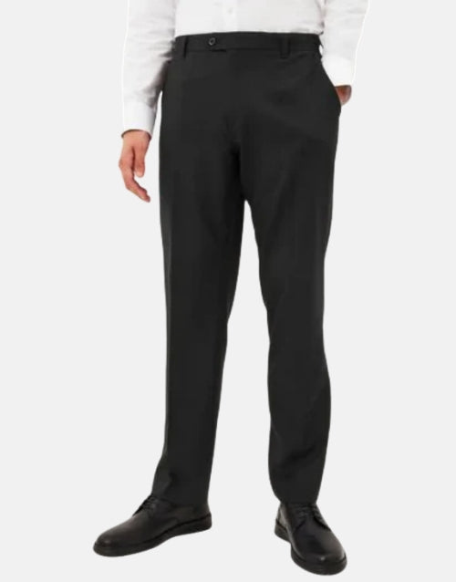 VIYELLA Wool Touch WINDSOR BLACK Trouser