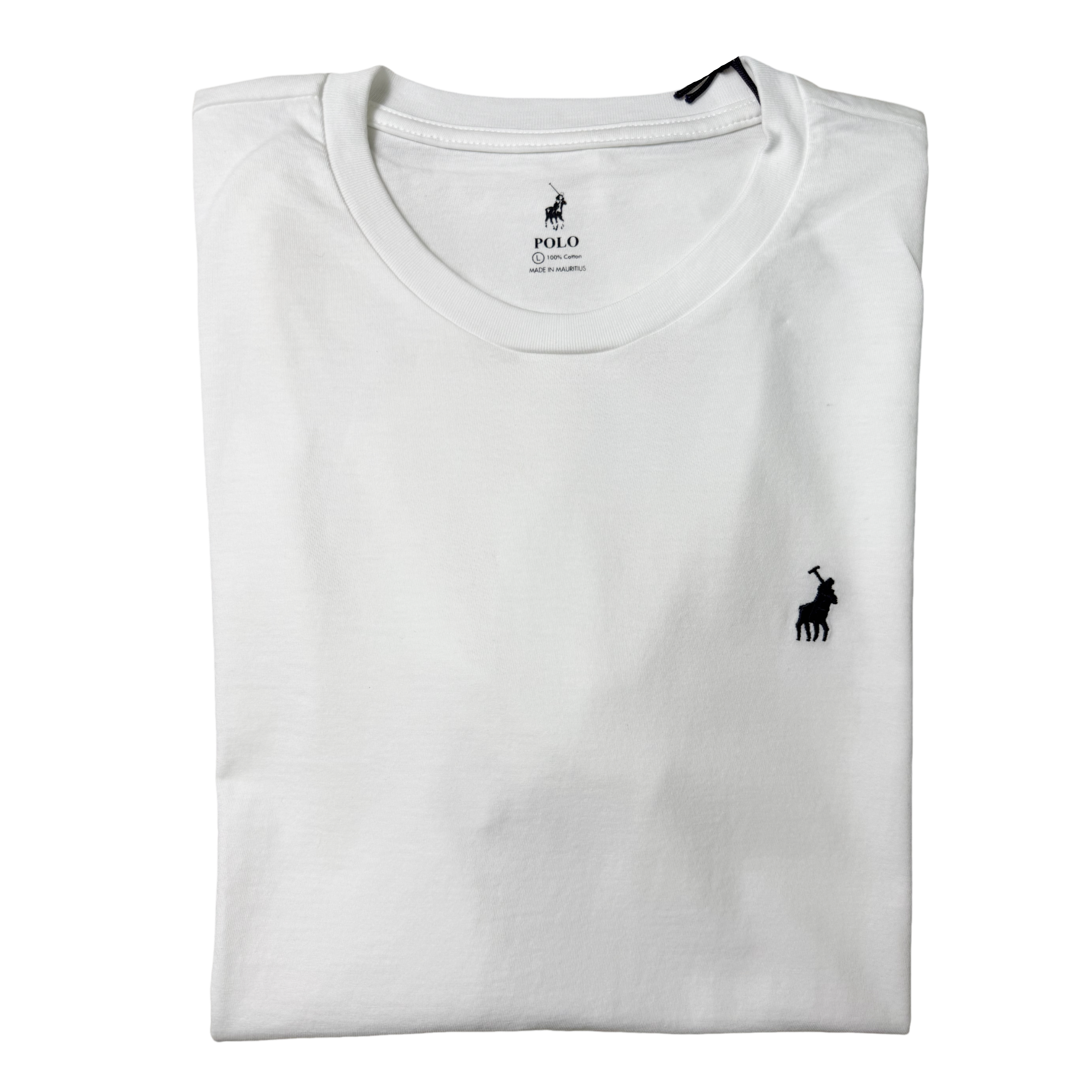 Polo Mens Crew White T Shirt