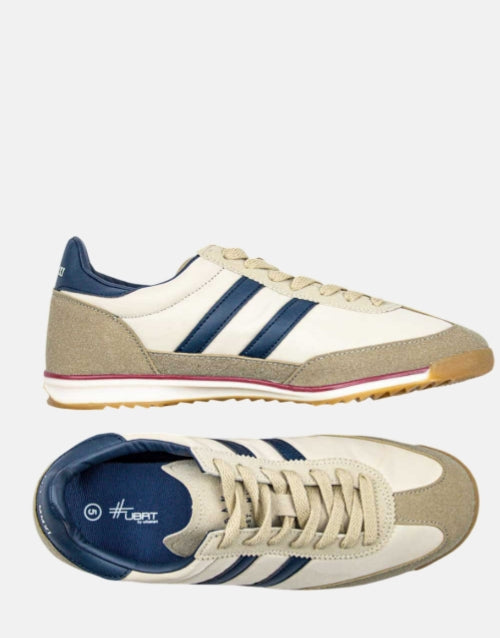 Urbanart Suede Khaki Blue Sneaker