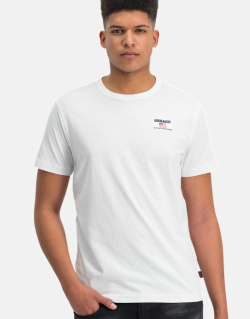 Sebago Outboard White T Shirt