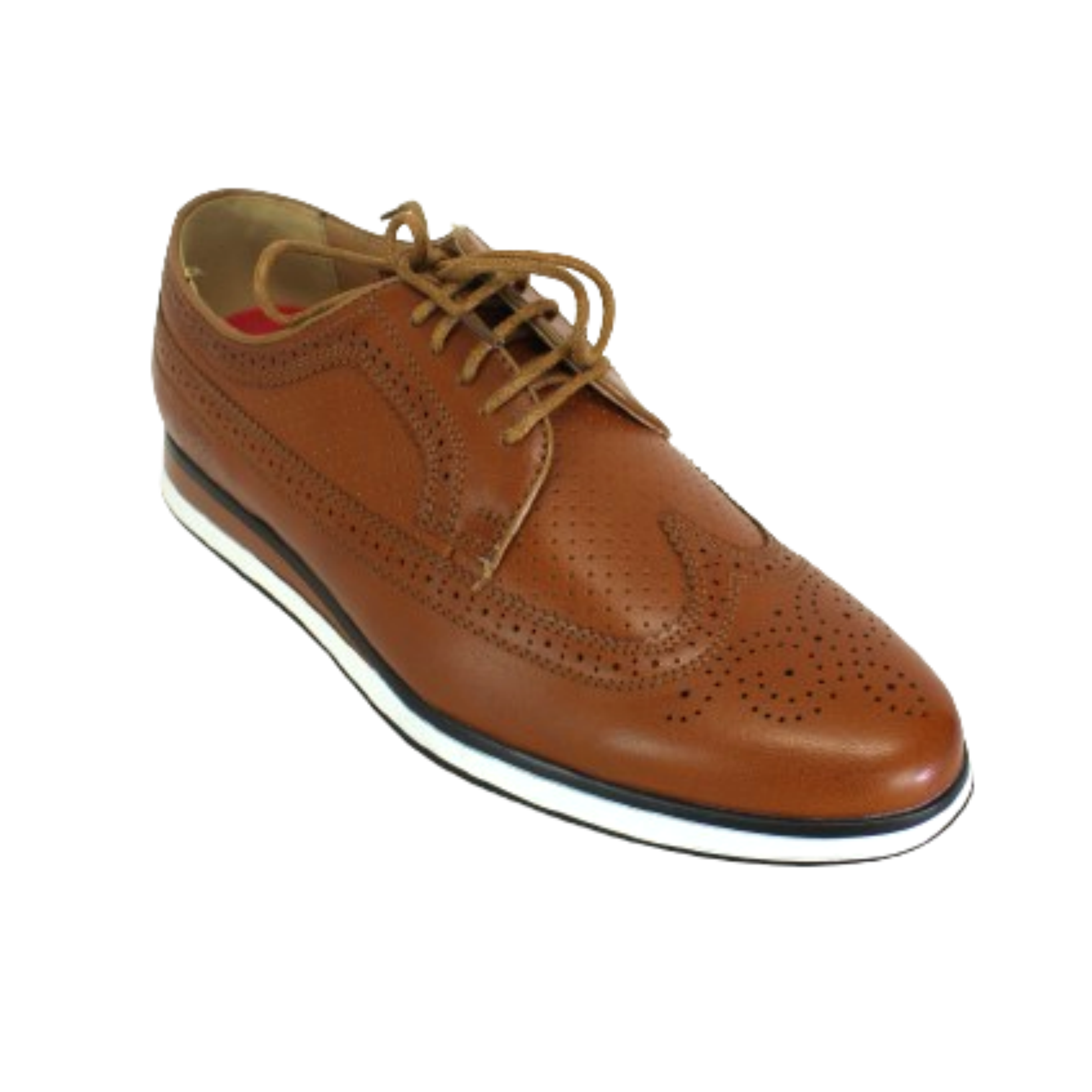 Paul Of London Brown Lace Up Shoe