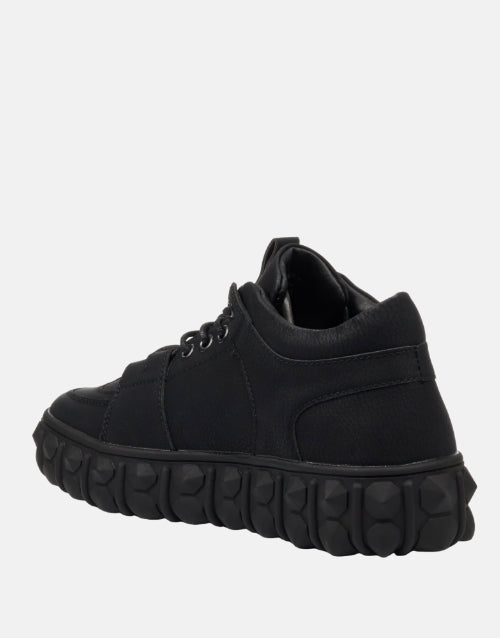 Mazerata Pigale Black Mid Boot