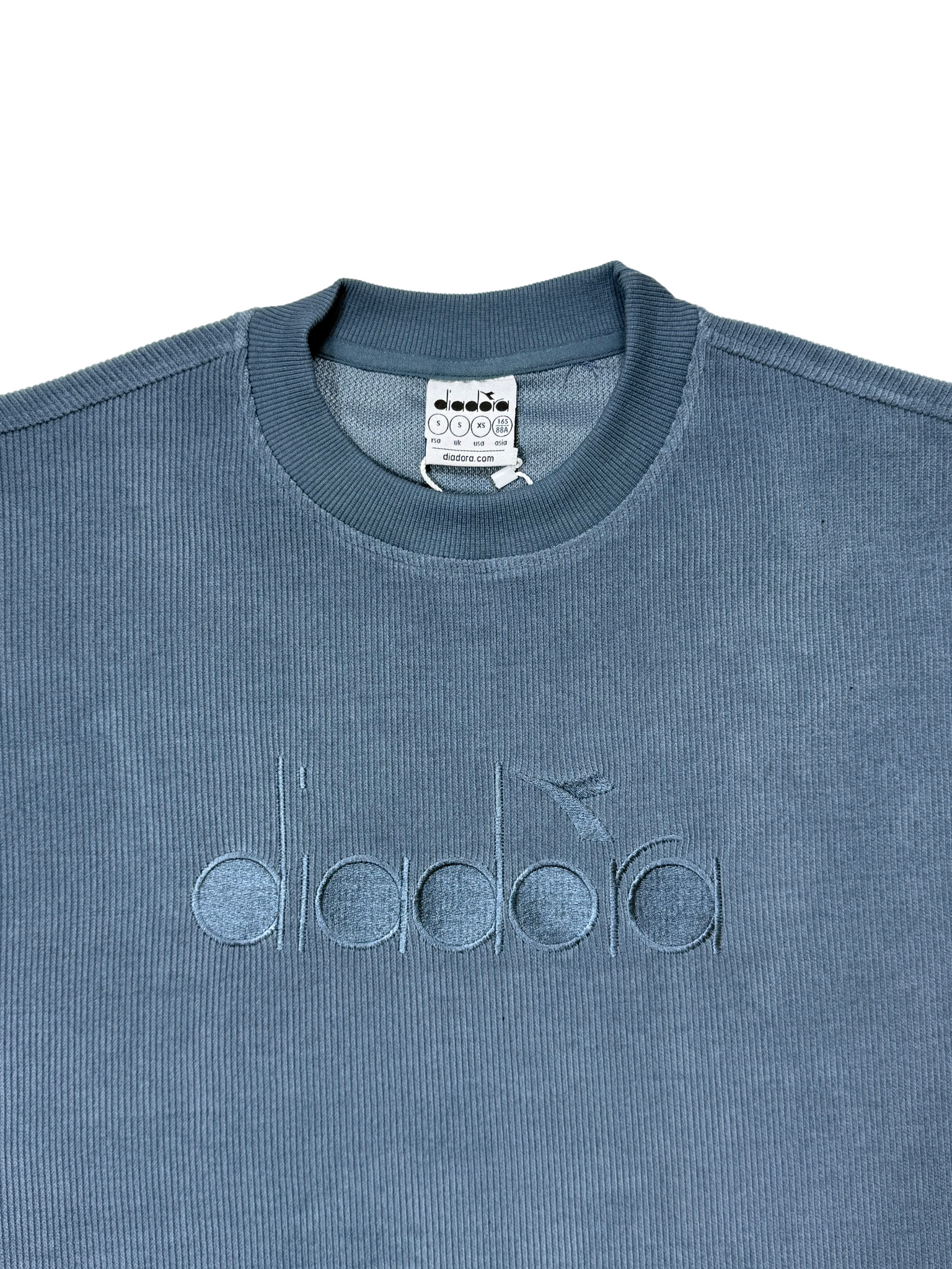 DIADORA Blue Callisto Crew Neck Top