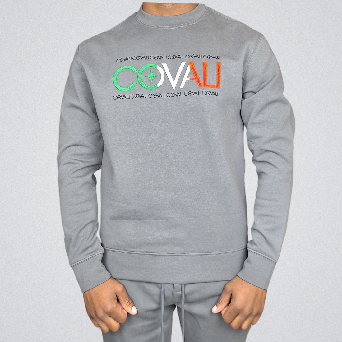 COVALI Bolsena Grey Sweater