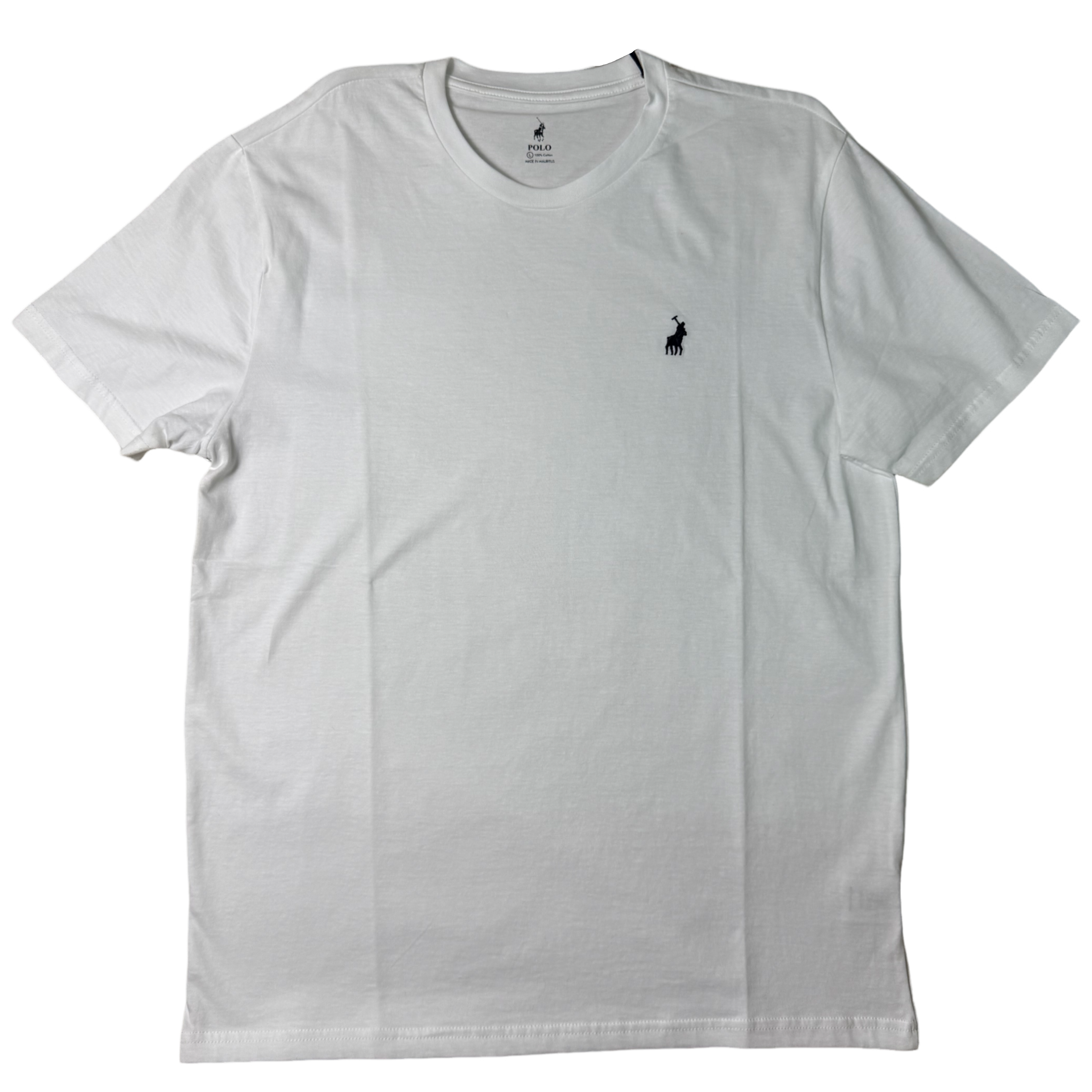 Polo Mens Crew White T Shirt