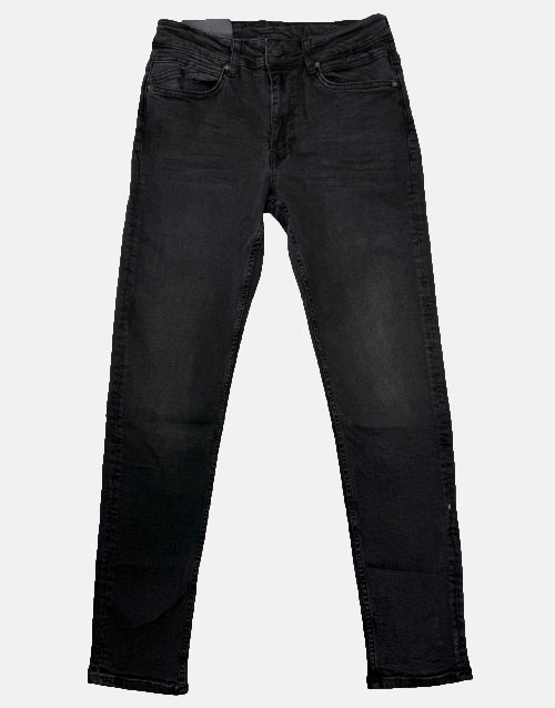 Pure Premium Stretch Black Skinny Denim Jeans