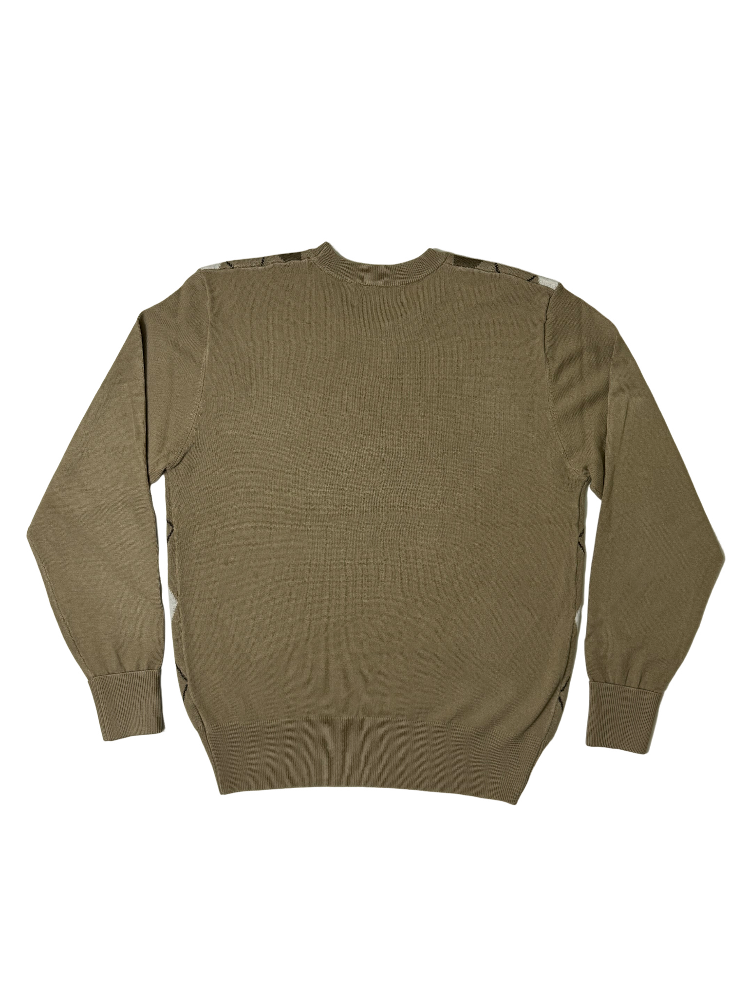 NEW GENTS Khaki Crew Neck Knitwear